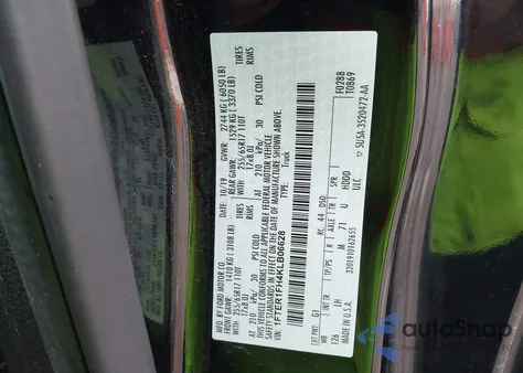 2019 Ford Ranger Xlt from USA, damaged, VIN 1FTER1FH4KLB06628